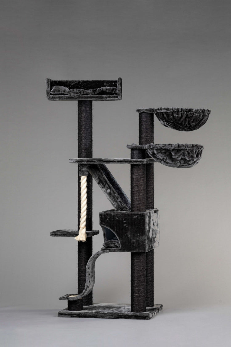 Cat Tree Kilimandjaro de Luxe Blackline Plus (Dark Grey)