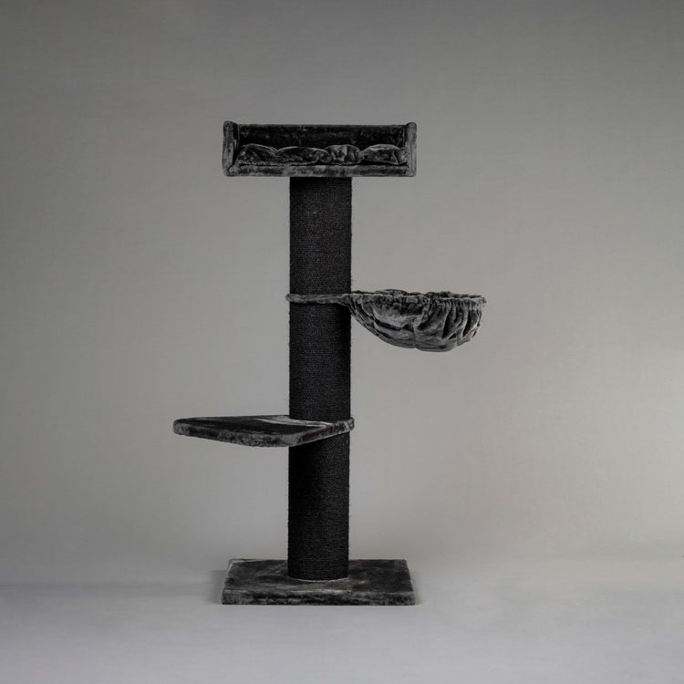 Cat Tree Royalty Blackline de Luxe (Dark Grey)