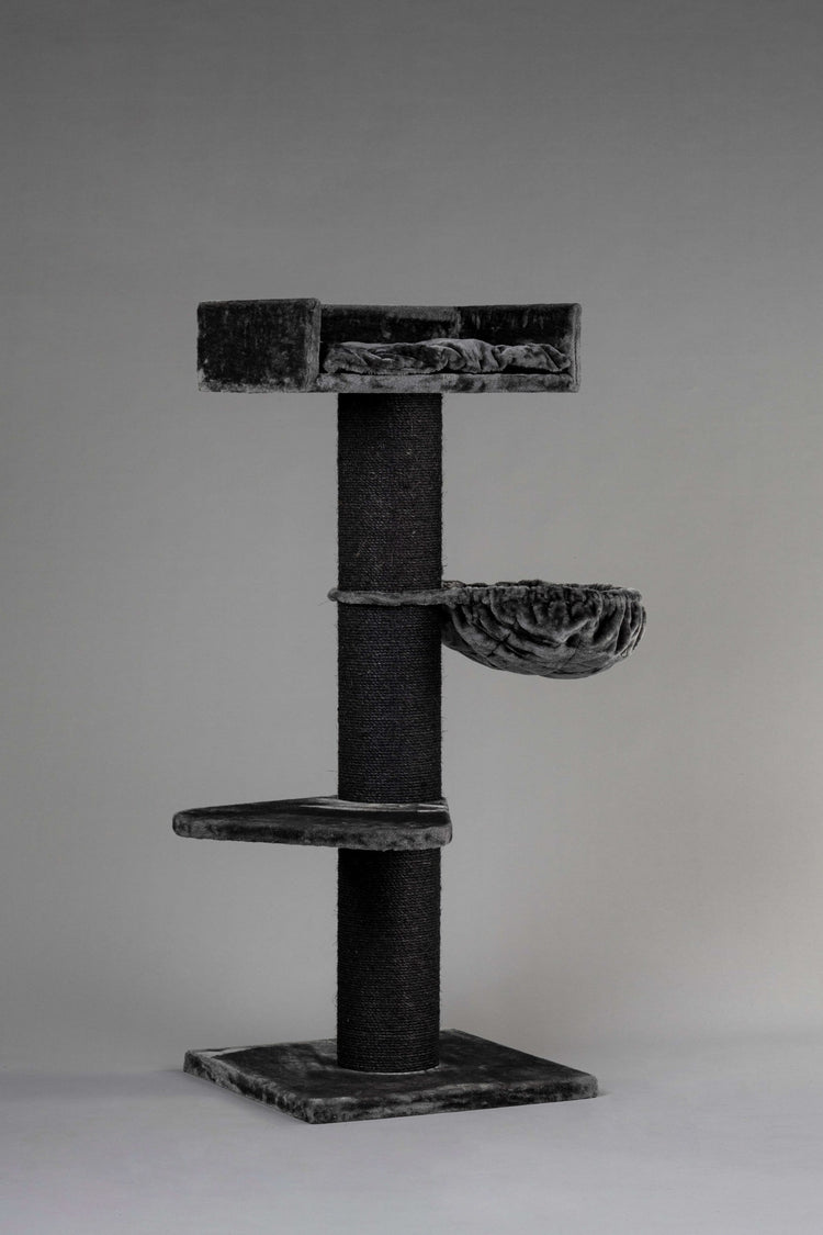 Cat Tree Royalty Blackline de Luxe (Dark Grey)
