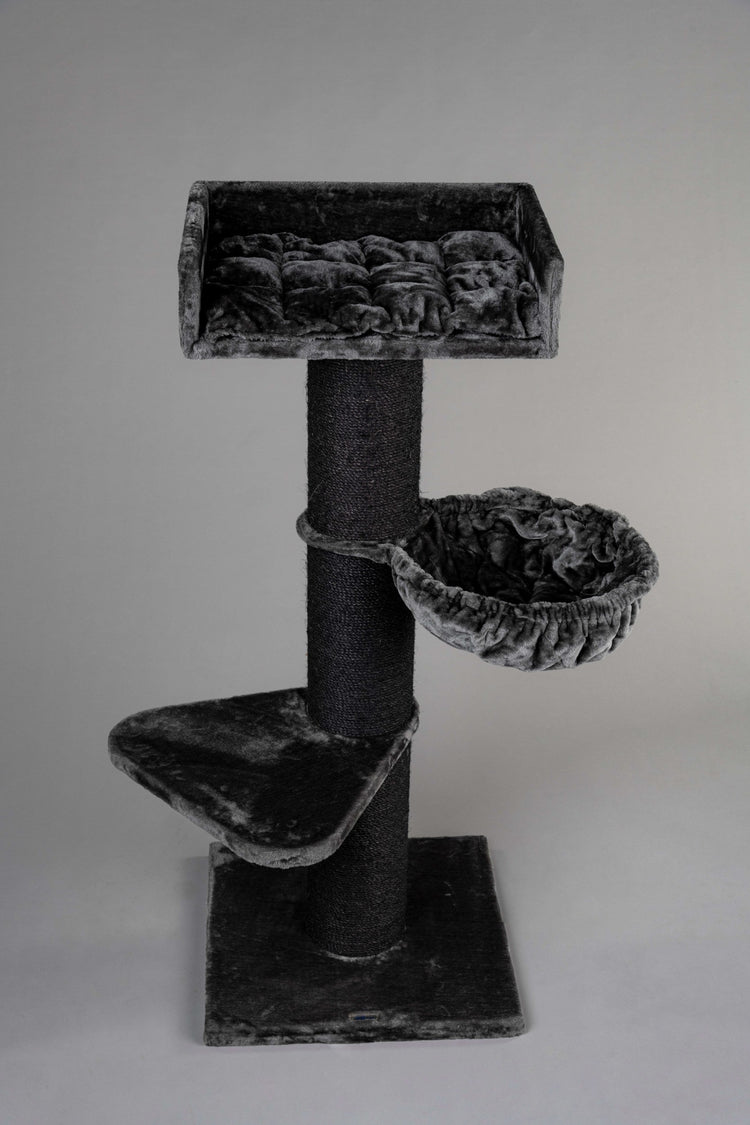 Cat Tree Royalty Blackline de Luxe (Dark Grey)
