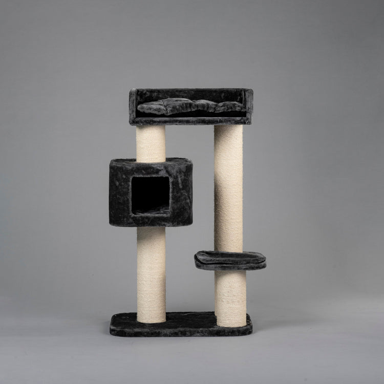 Cat Tree Devon Rex (Dark Grey)