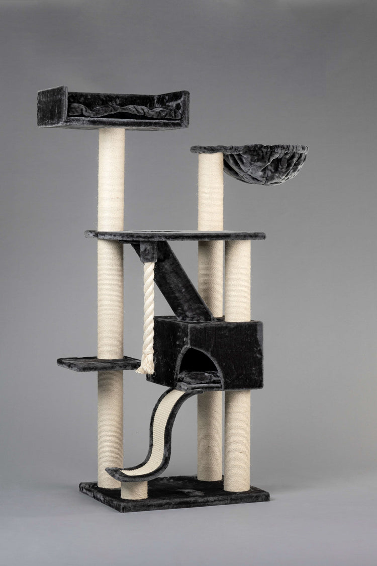 Cat Tree Kilimandjaro de Luxe (Dark Grey)