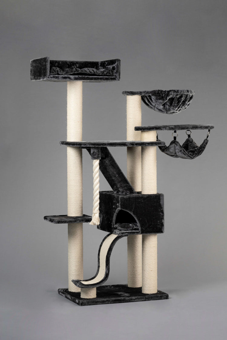 Cat Tree Kilimandjaro de Luxe Crown (Dark Grey)