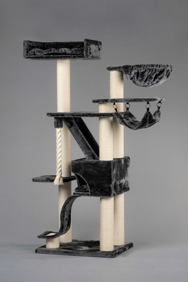 Cat Tree Kilimandjaro de Luxe Crown (Dark Grey)