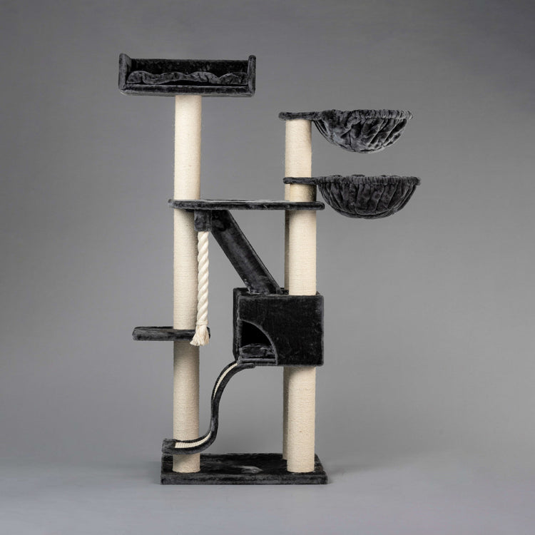 Cat Tree Kilimandjaro de Luxe Plus (Dark Grey)