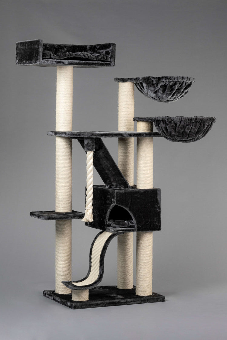 Cat Tree Kilimandjaro de Luxe Plus (Dark Grey)