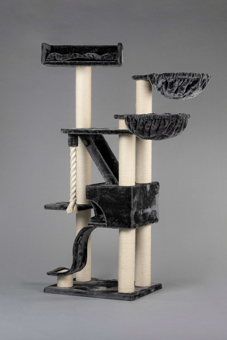 Cat Tree Kilimandjaro de Luxe Plus (Dark Grey)