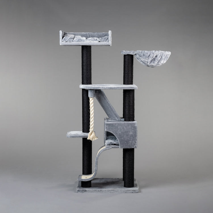Cat Tree Kilimandjaro de Luxe Blackline (Light Grey)