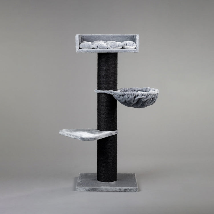Cat Tree Royalty Blackline de Luxe (Light Grey)