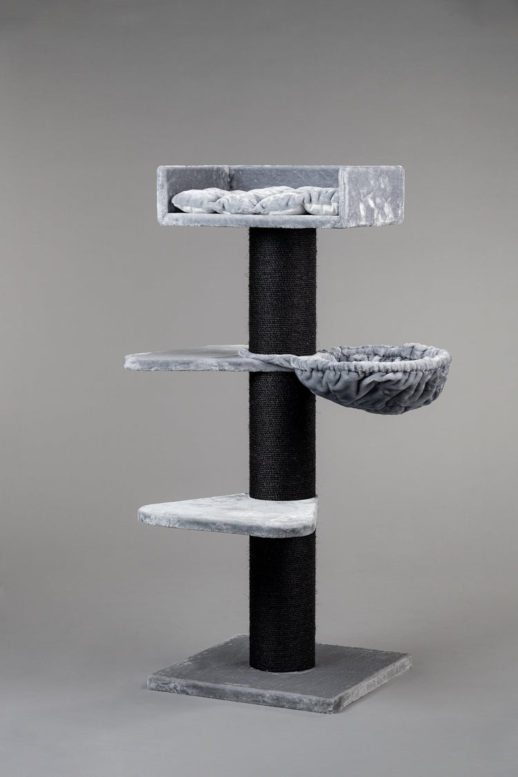 Cat Tree Royalty Blackline Plus (Light Grey)