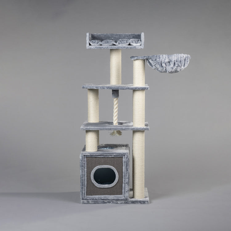 Cat Tree Cat Relax (Light Grey)