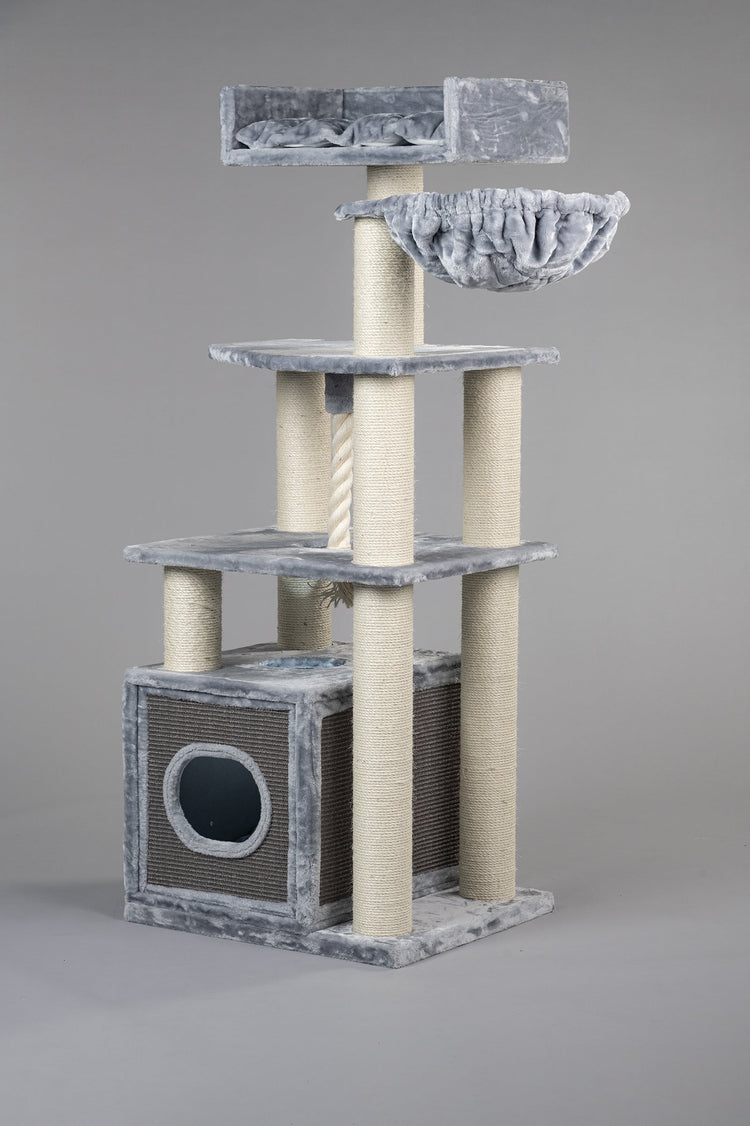 Cat Tree Cat Relax (Light Grey)