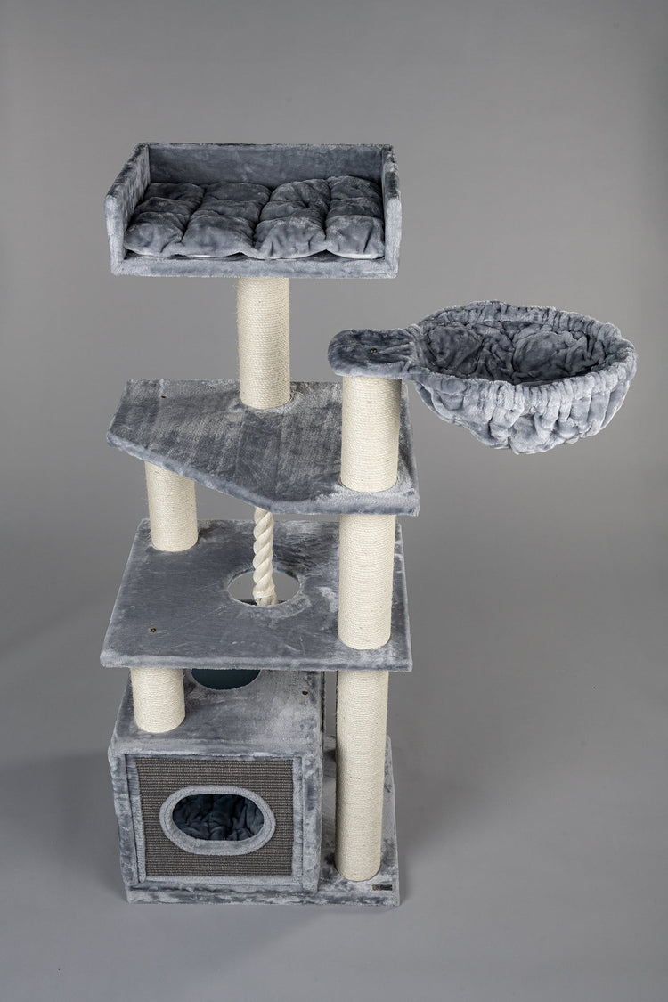 Cat Tree Cat Relax (Light Grey)