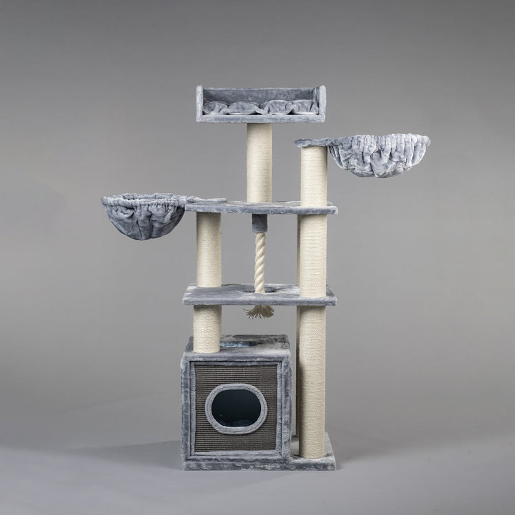 Cat Tree Cat Relax Plus (Light Grey)
