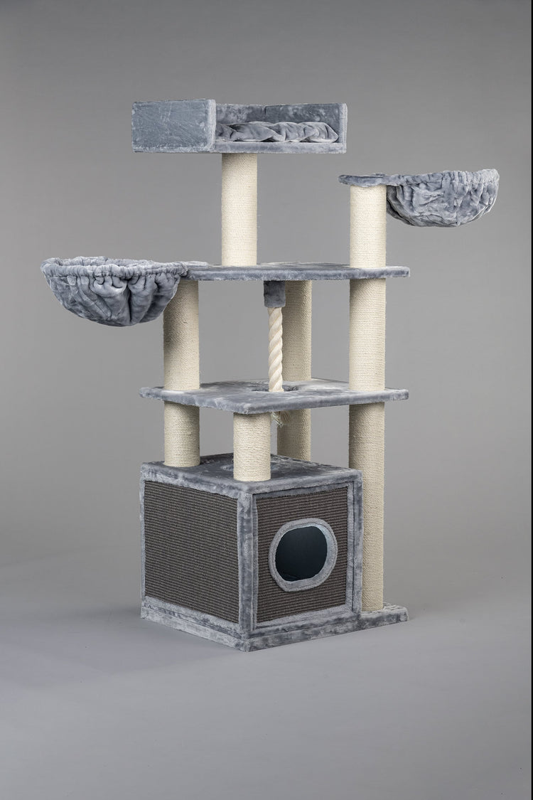 Cat Tree Cat Relax Plus (Light Grey)
