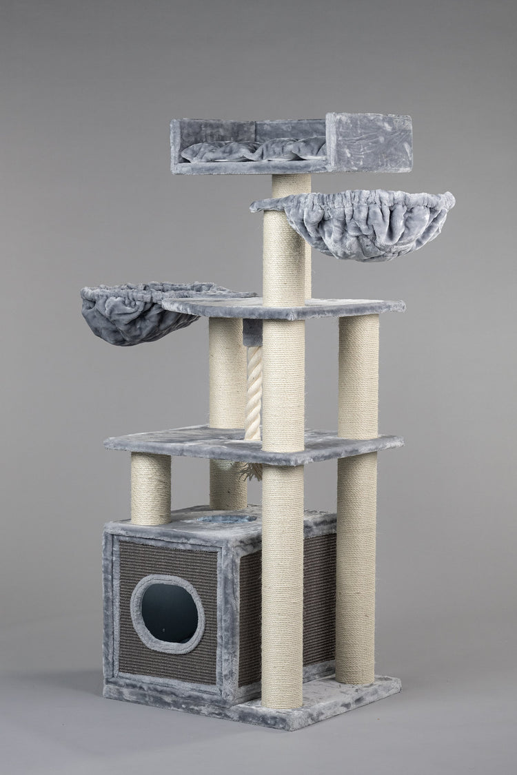 Cat Tree Cat Relax Plus (Light Grey)