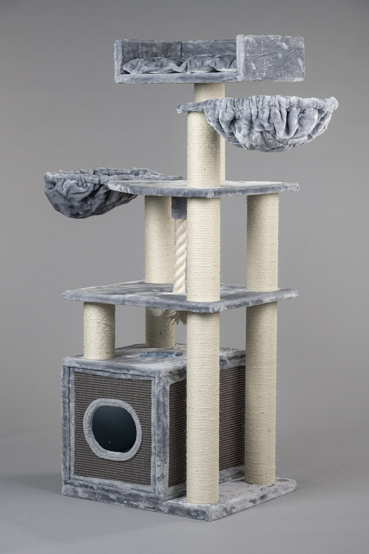 Cat Tree Cat Relax Plus (Light Grey)
