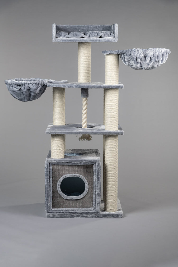 Cat Tree Cat Relax Plus (Light Grey)