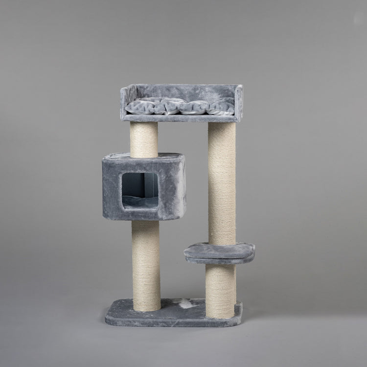 Cat Tree Devon Rex (Light Grey)