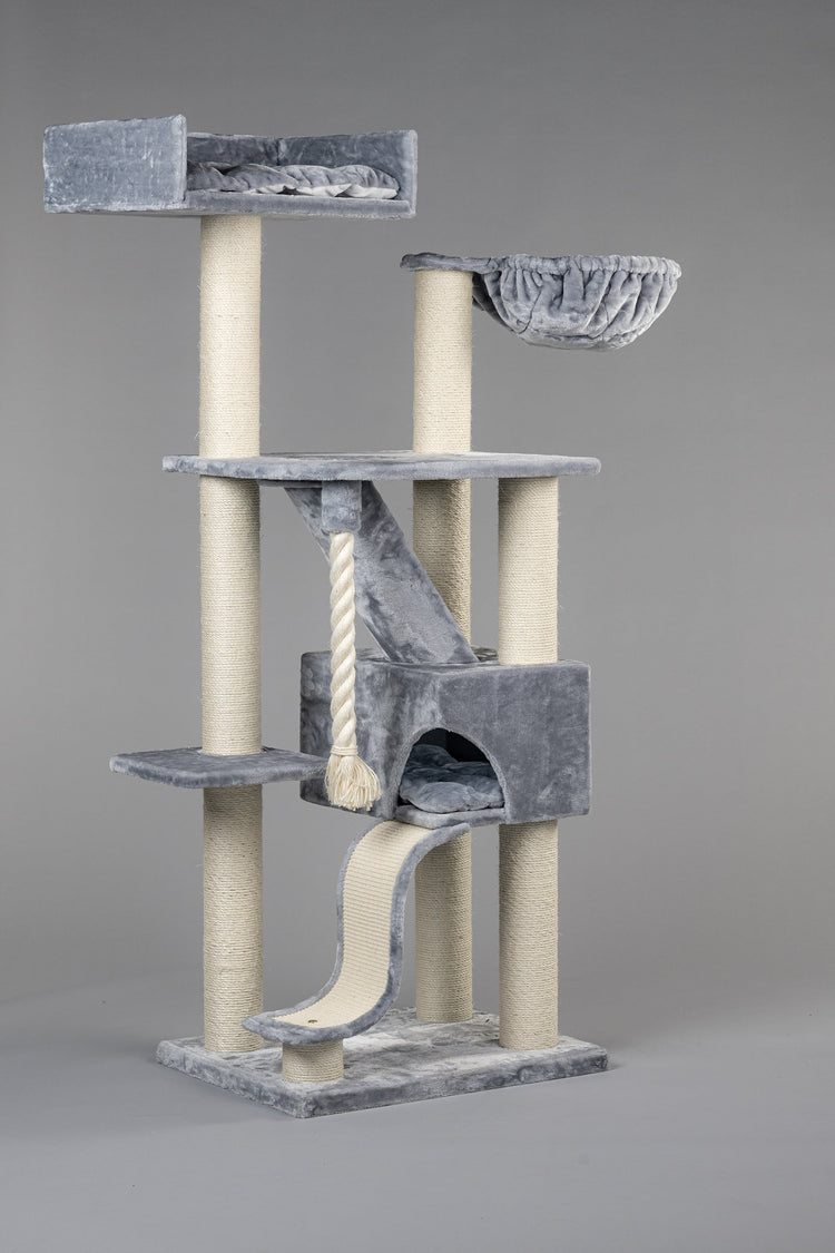 Cat Tree Kilimandjaro de Luxe (Light Grey)