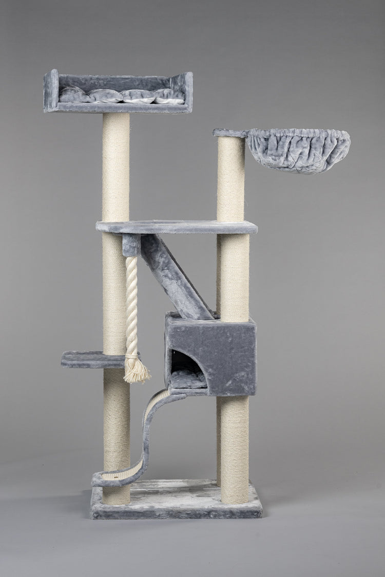 Cat Tree Kilimandjaro de Luxe (Light Grey)