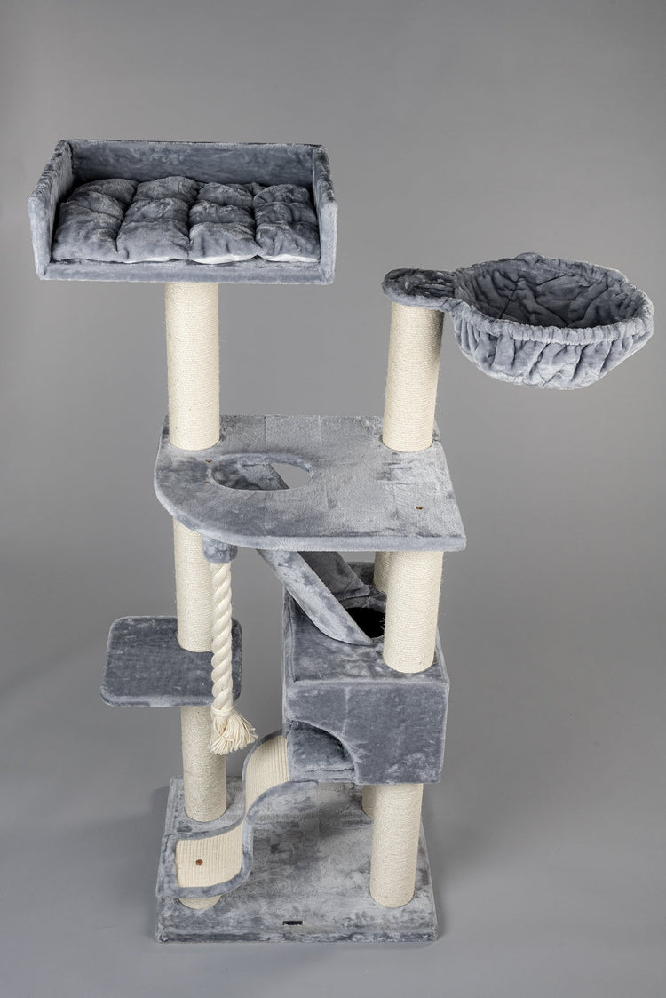 Cat Tree Kilimandjaro de Luxe (Light Grey)