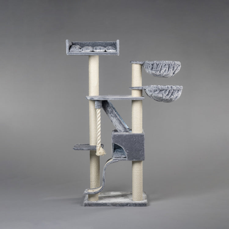 Cat Tree Kilimandjaro de Luxe Plus (Light Grey)