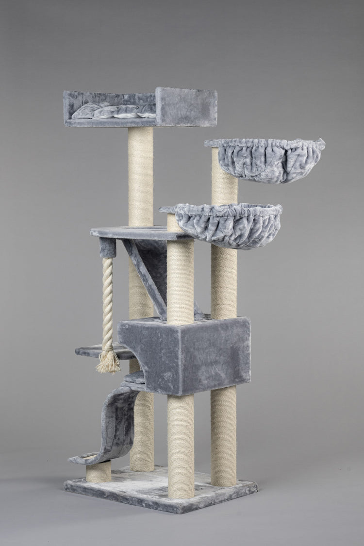 Cat Tree Kilimandjaro de Luxe Plus (Light Grey)