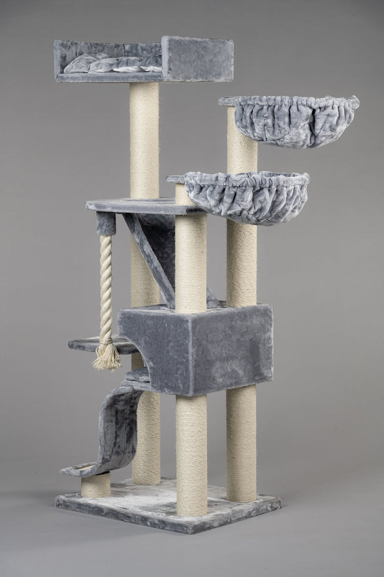 Cat Tree Kilimandjaro de Luxe Plus (Light Grey)