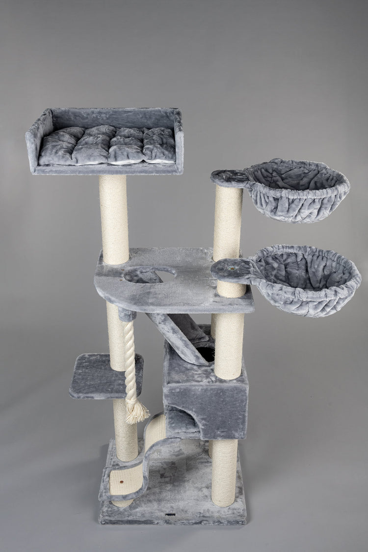 Cat Tree Kilimandjaro de Luxe Plus (Light Grey)