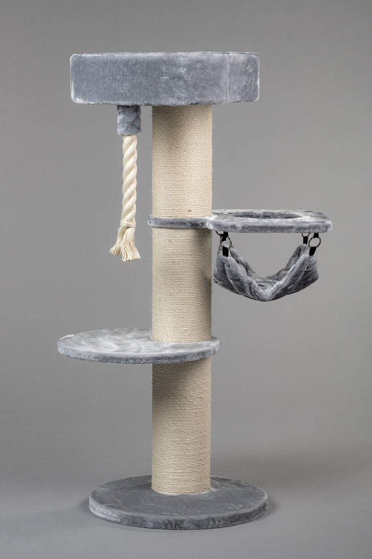 Cat Tree Maine Coon Sleeper Crown (Light Grey)
