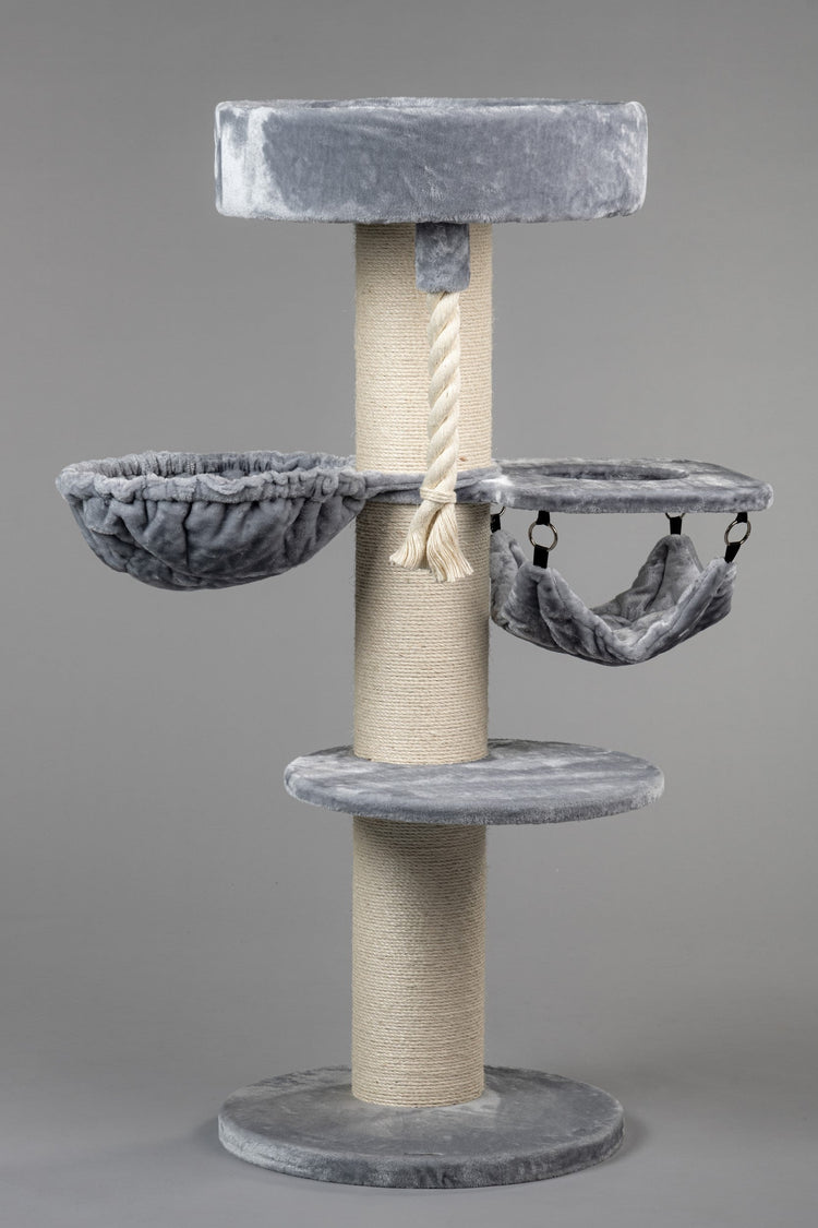 Cat Tree Maine Coon Sleeper Crown Plus (Light Grey)