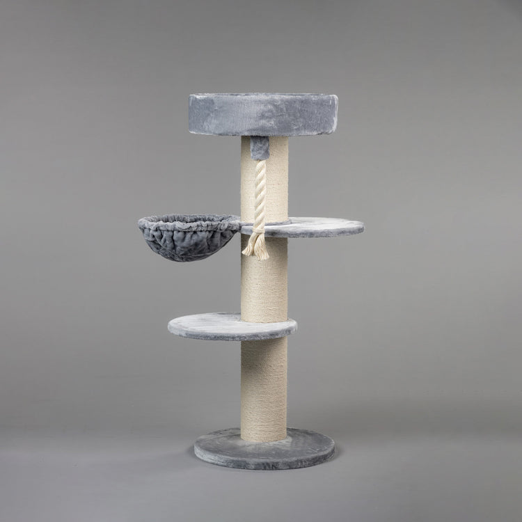 Cat Tree Maine Coon Sleeper Plus (Light Grey)