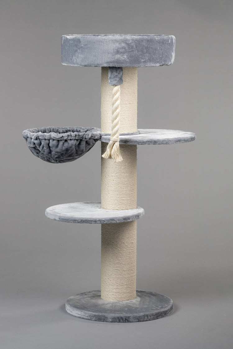 Cat Tree Maine Coon Sleeper Plus (Light Grey)