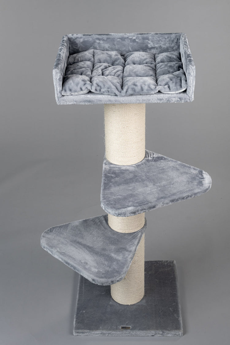 Cat Tree Royalty (Light Grey)