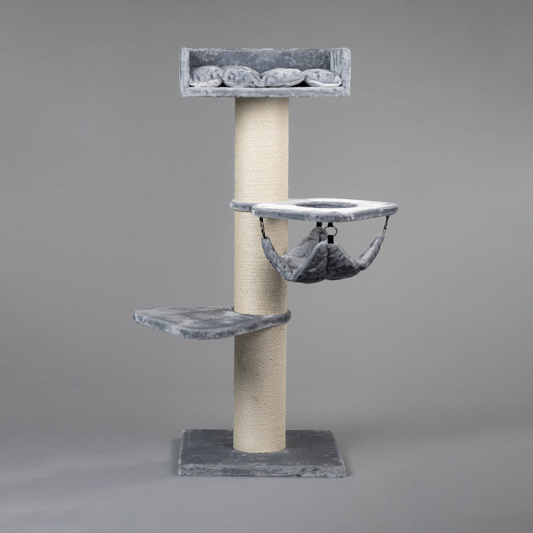 Cat Tree Royalty Crown (Light Grey)