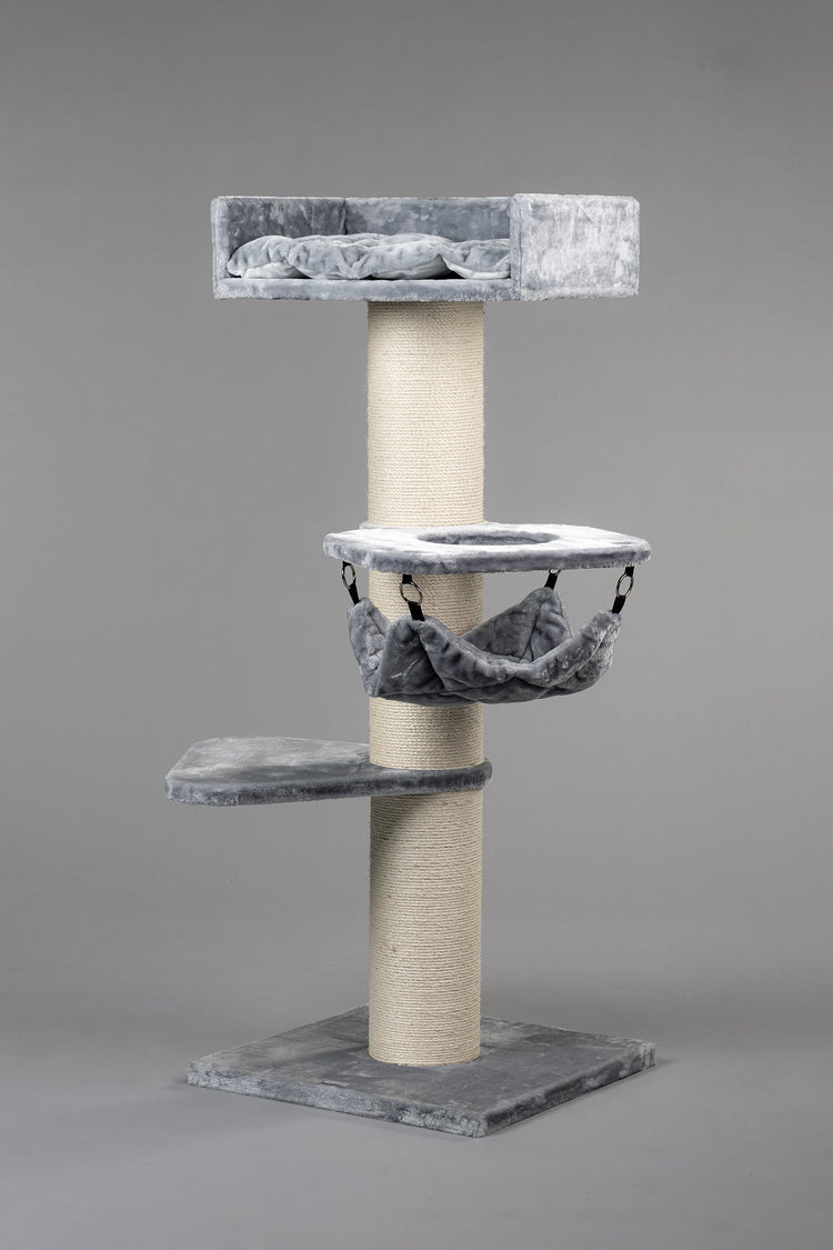 Cat Tree Royalty Crown (Light Grey)