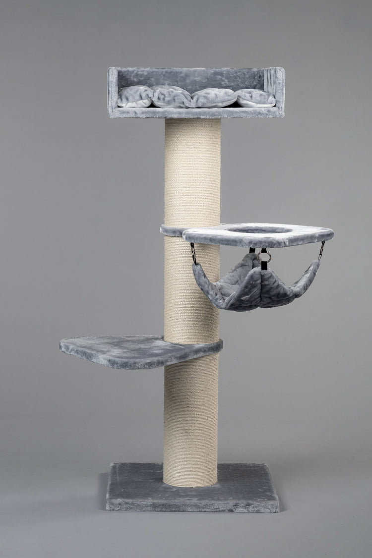 Cat Tree Royalty Crown (Light Grey)