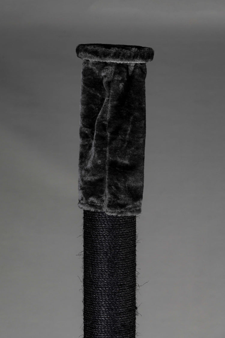 Floor-To-Ceiling Tensioner, 12-15 cm Sisal Poles (Dark Grey)