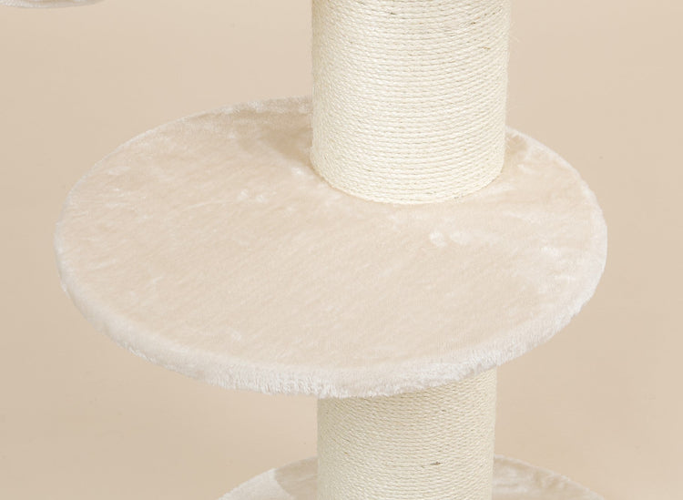 Large, Cream Lying Area Sleeper Round (for 12, 15 or 20 cm poles)