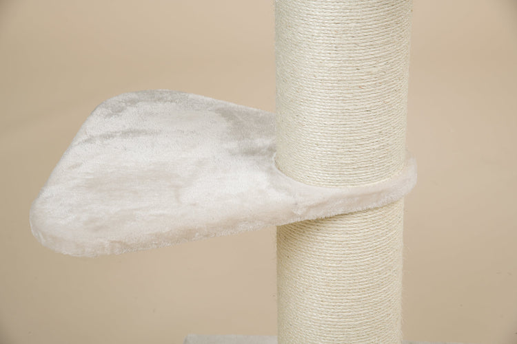 Large, Cream Lying Area Step Triangular For Royalty (for 12, 15 or 20 cm poles)