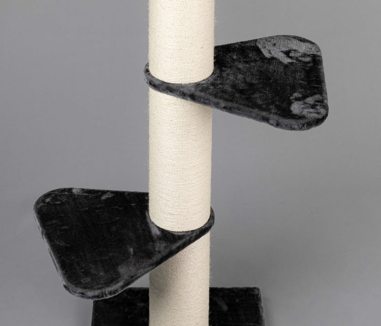 Large, Dark Grey Lying Area Step Triangular For Royalty (for 12, 15 or 20 cm poles)