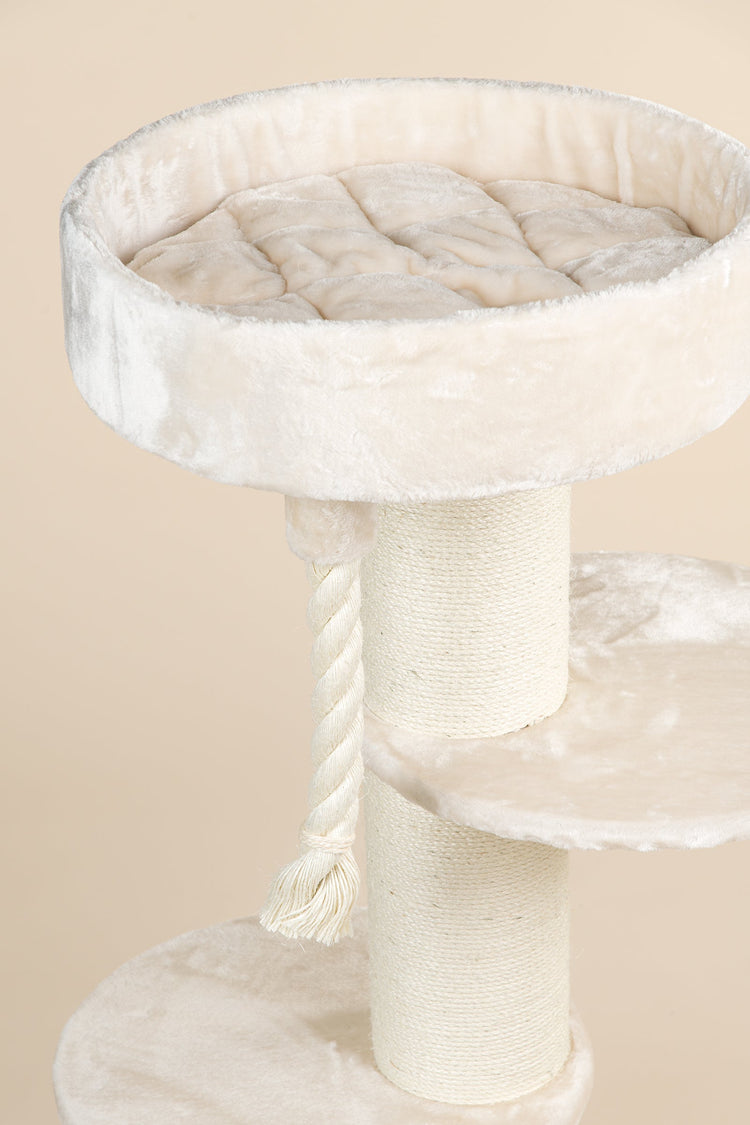 Cat Tree Maine Coon Sleeper (Cream)