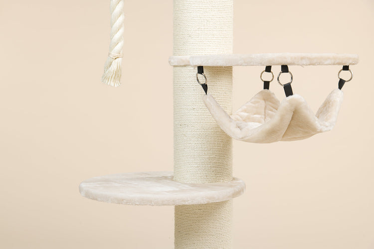 Cat Tree Maine Coon Sleeper Crown (Cream)