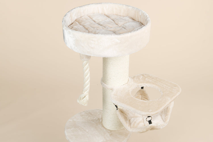 Cat Tree Maine Coon Sleeper Crown (Cream)