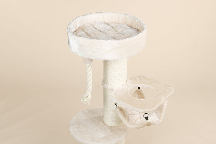 Cat Tree Maine Coon Sleeper Crown (Cream)