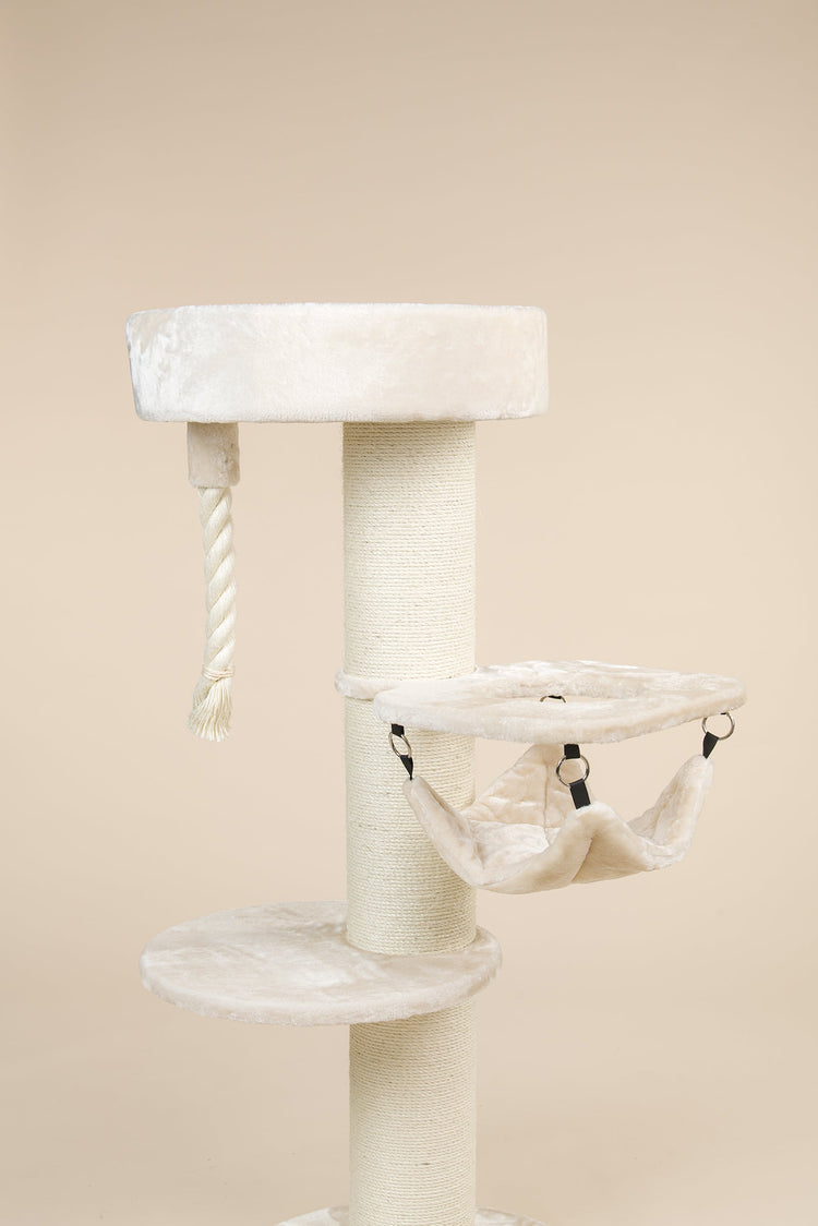 Cat Tree Maine Coon Sleeper Crown (Cream)
