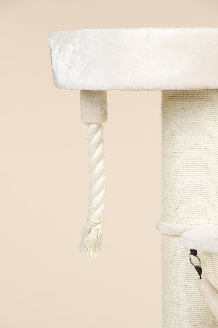 Cat Tree Maine Coon Sleeper Crown (Cream)