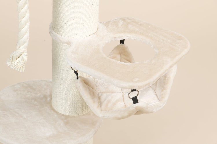 Cat Tree Maine Coon Sleeper Crown (Cream)