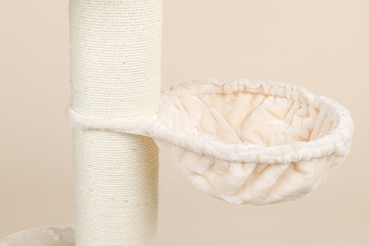 Cat Tree Maine Coon Sleeper de Luxe (Cream)